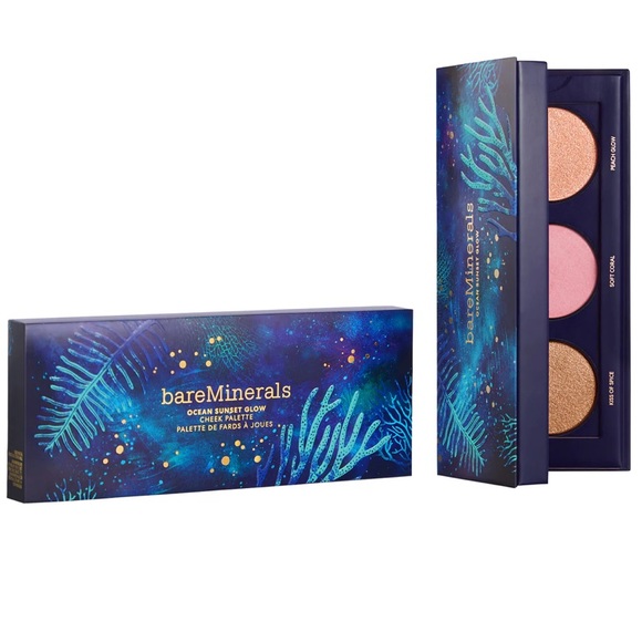 🆕Bare Minerals Ocean Sunset Glow Cheek Palette - Picture 14 of 14